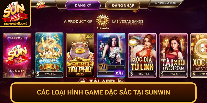 Cac Loai Hinh Game Dac Sac Tai Sunwin