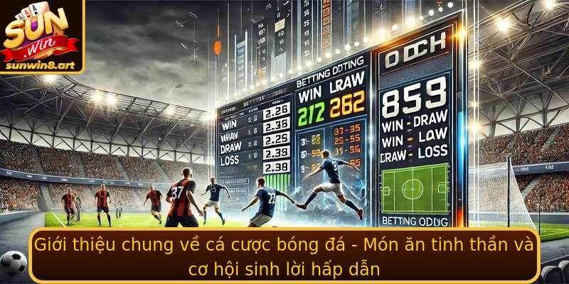 Giới thiệu chung về cá cược bóng đá - Món ăn tinh thần và cơ hội sinh lời hấp dẫn